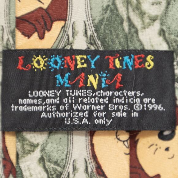 3 Looney Tunes Mania Tasmanian Devi Men's Neck Ties - Picture 9 of 13